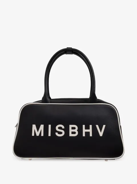MISBHV Handtasche mit Logo-Print
