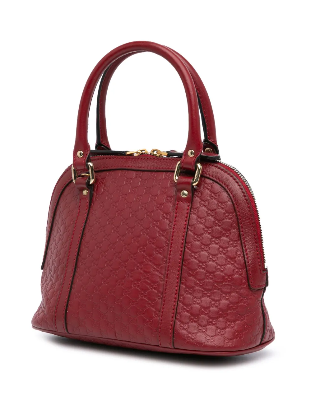 Gucci Pre-Owned 2000-2015 Mini Microguccissima Dome boekentas - Rood