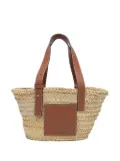 Loewe Pre-Owned 2018 Small Raffia Basket tote bag - Brown