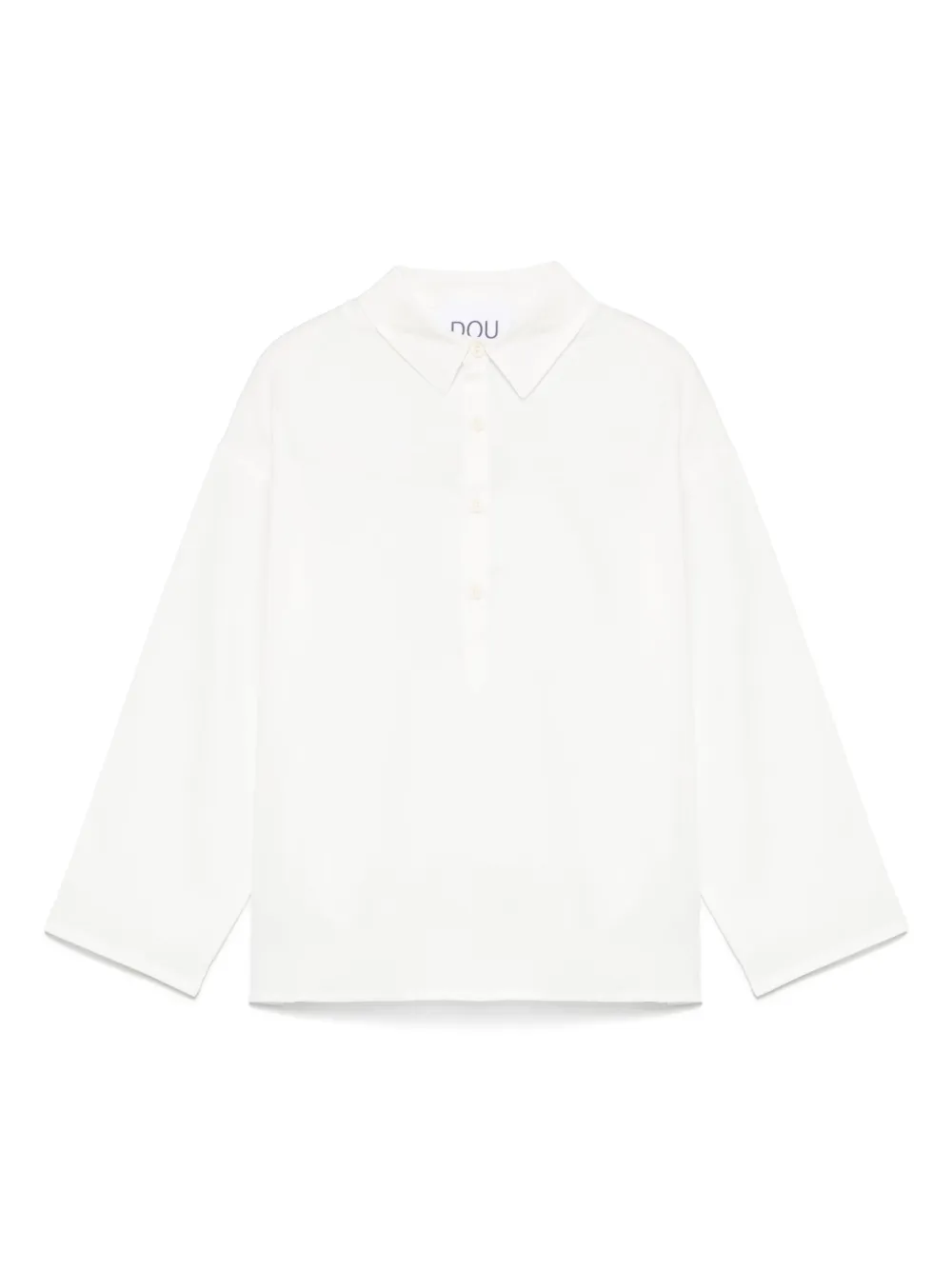 Douuod Kids Camisa com textura irregular | Branco | Image 1