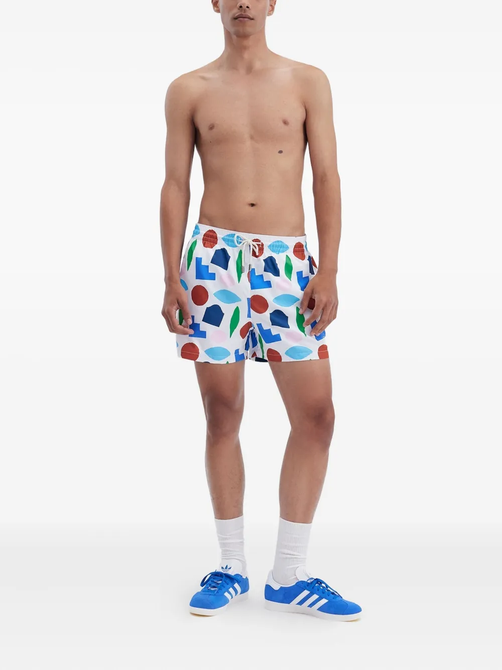 Arrels Barcelona geometric-print swim shorts | Swim & Board Shorts | Image 2
