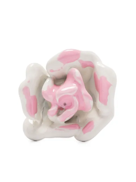Blumarine aretes con detalles florales