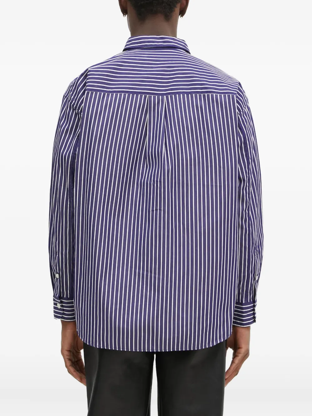 Neighborhood striped shirt Blauw