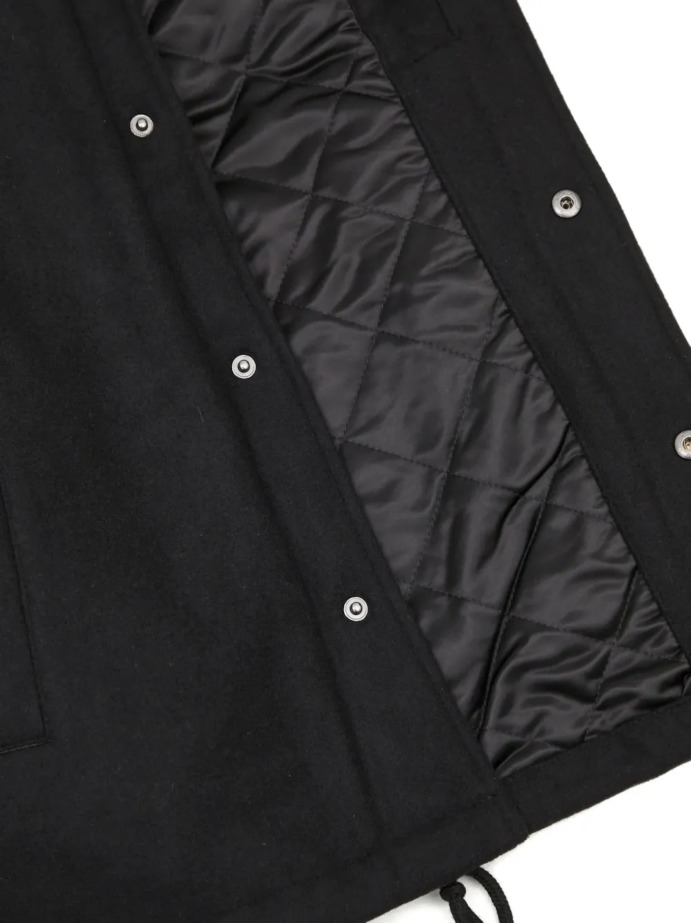 Carhartt WIP embroidered coach jacket Zwart