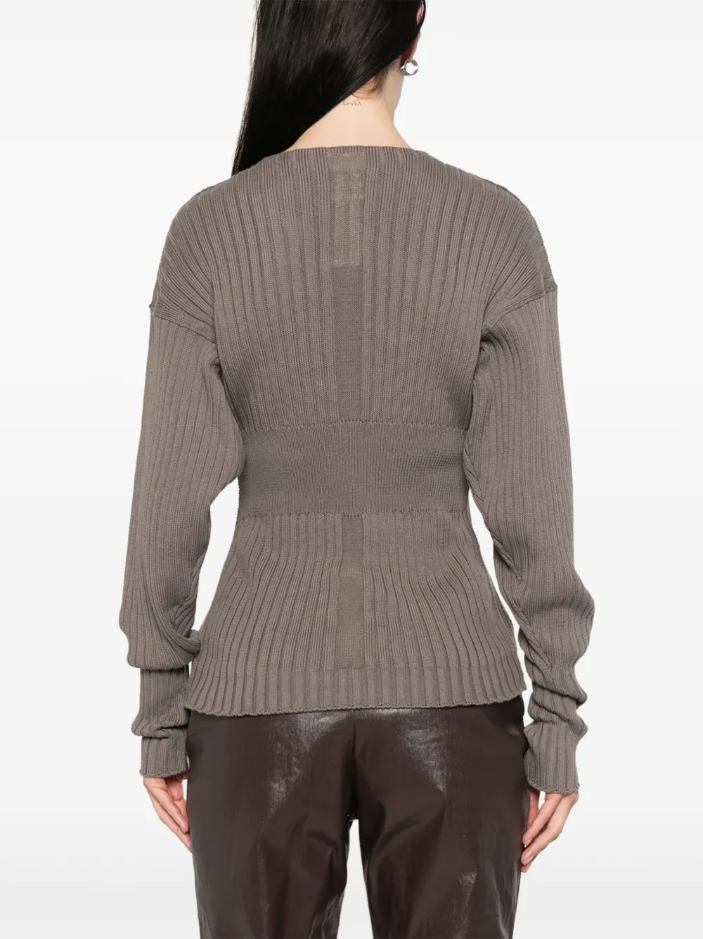 Rick Owens Dafne trui Bruin