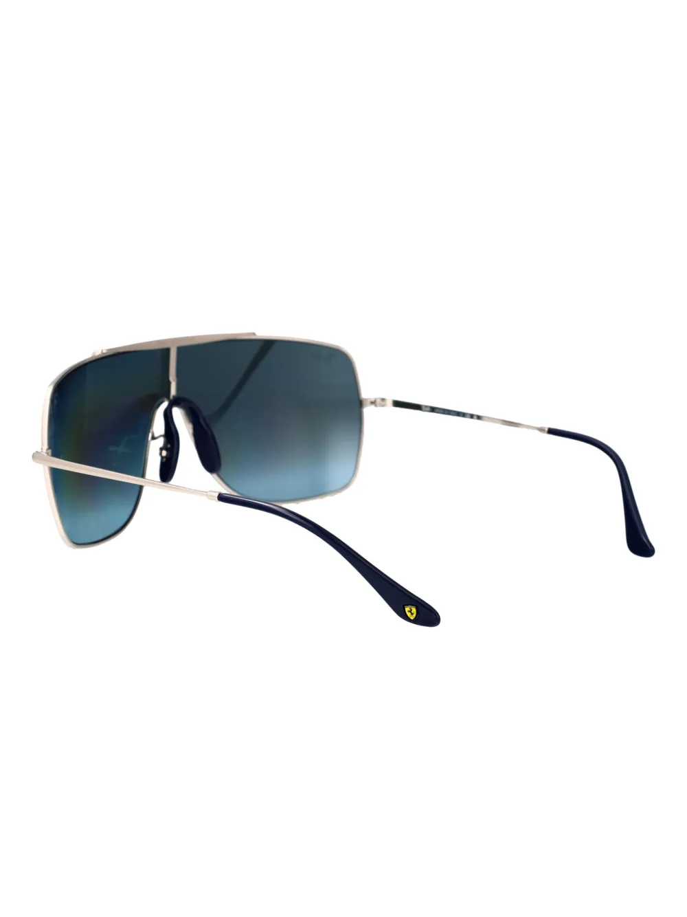Ray-Ban Zonnebril met oversized montuur Zilver