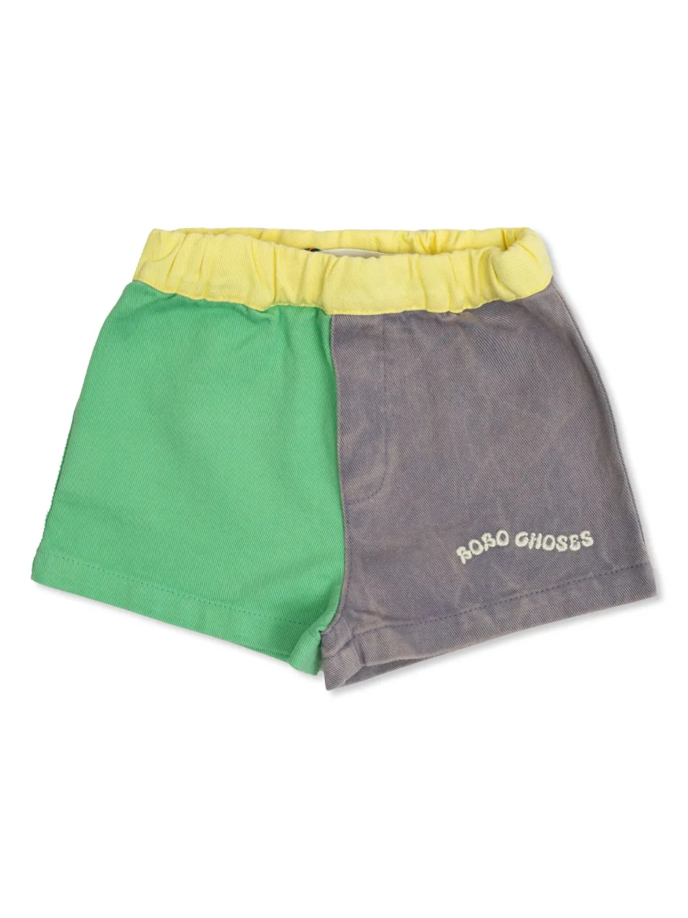 Bobo Choses Shorts met colourblocking Groen