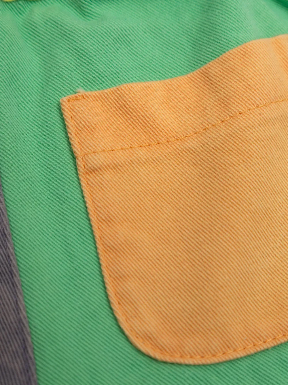 Bobo Choses Shorts met colourblocking Groen