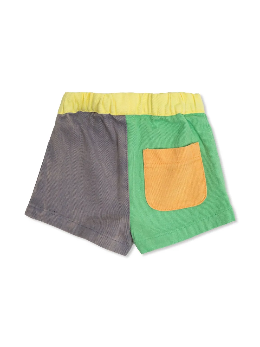 Bobo Choses Shorts met colourblocking - Groen