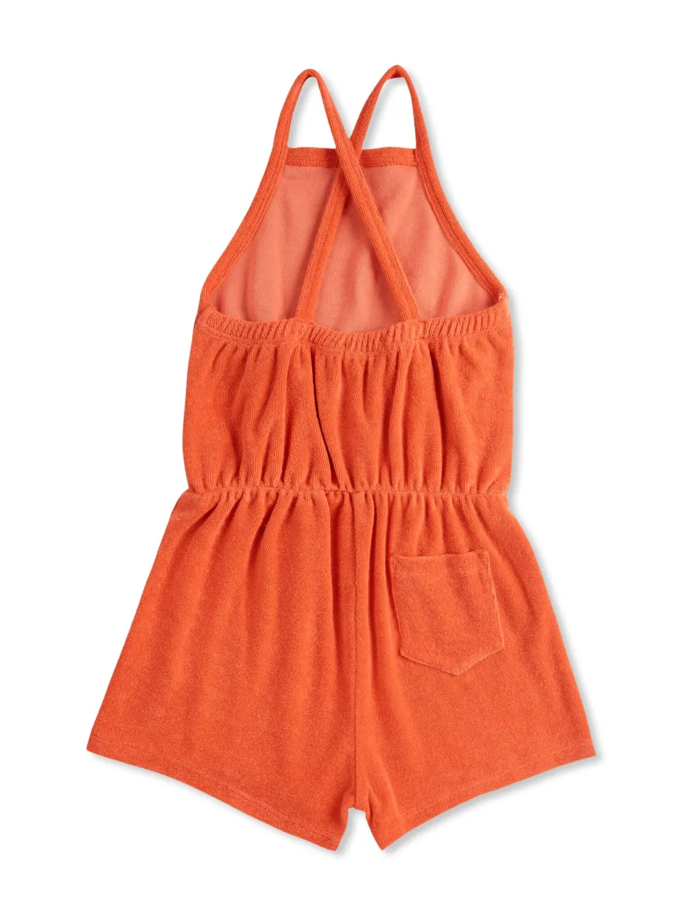 Bobo Choses Wavy playsuit - Oranje