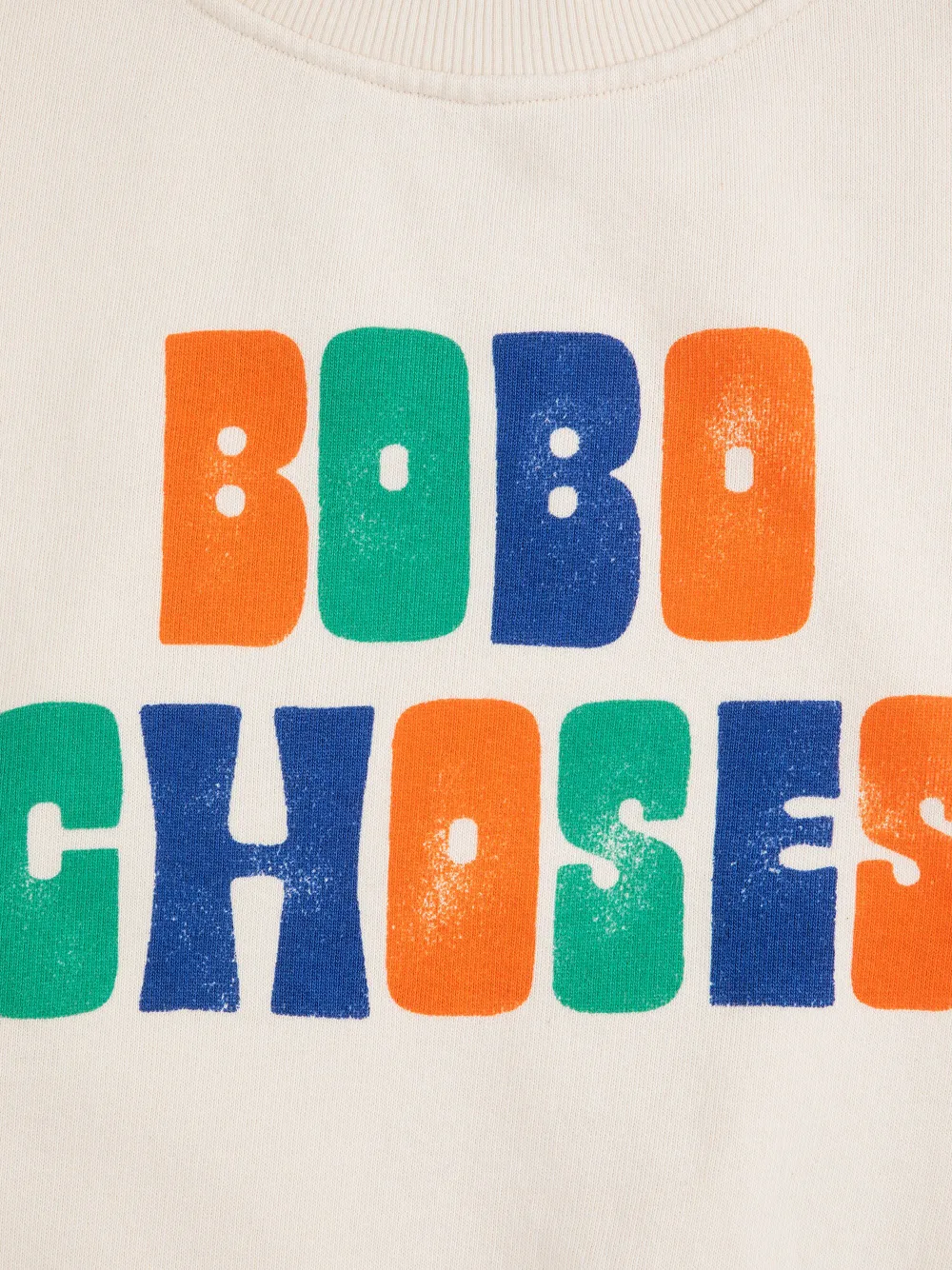 Bobo Choses Sweater met logoprint Beige