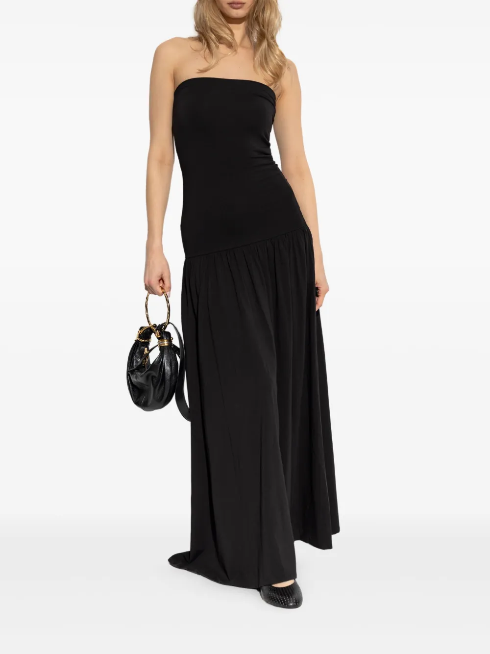 By Malene Birger Marciella maxi dress - Zwart