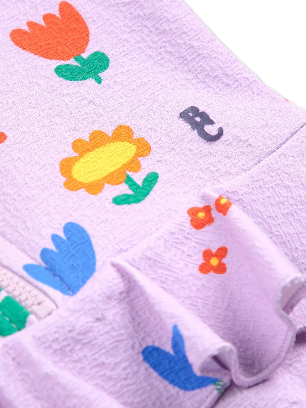 Bobo Choses Badpak met bloemenprint Paars