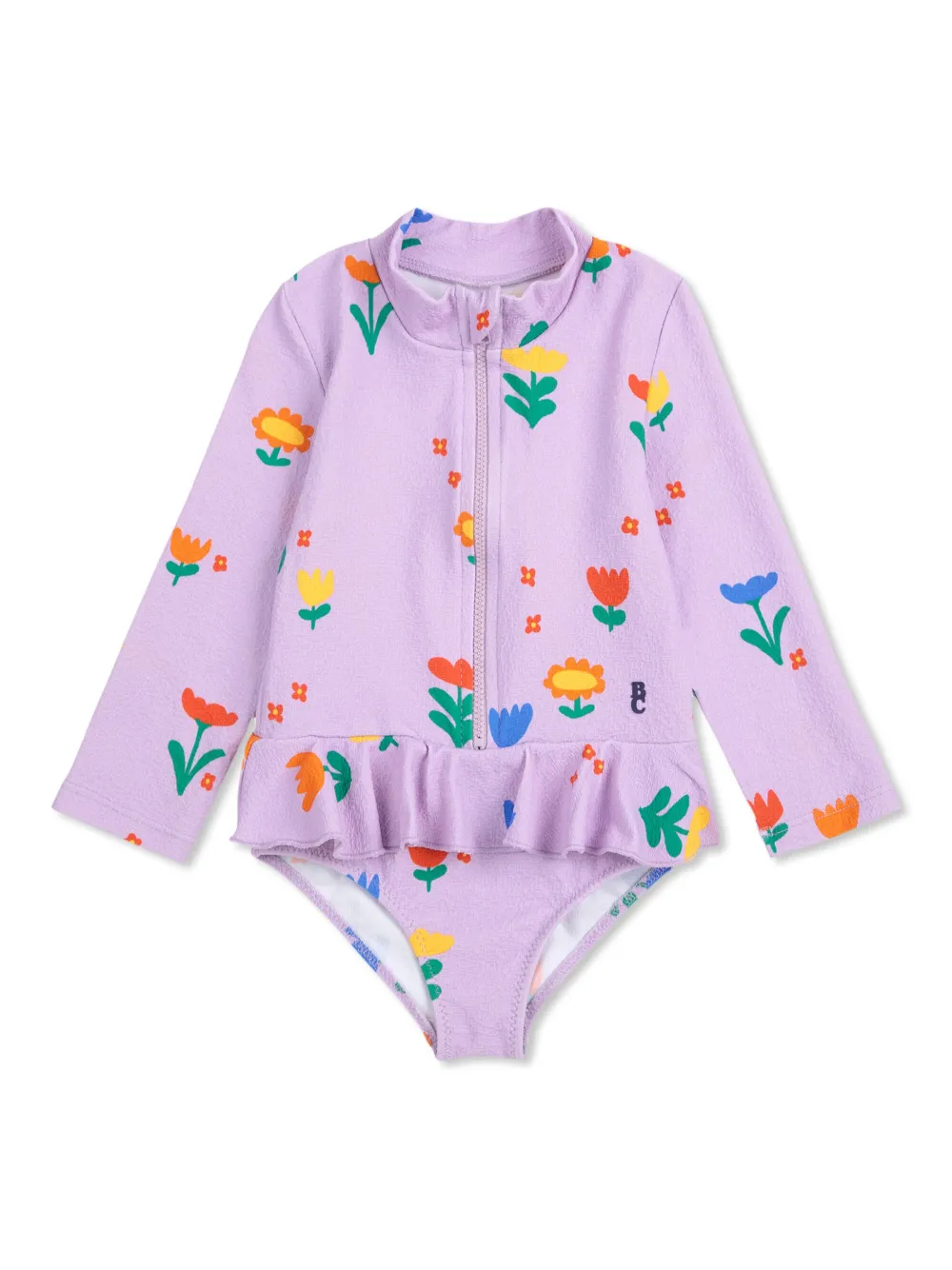 Bobo Choses フローラル ワンピース水着 - パープル Bobo Choses フローラル ワンピース水着 - パープル