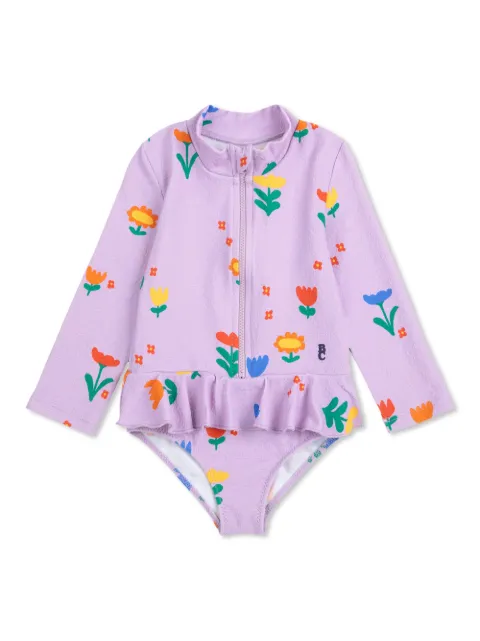 Bobo Choses Badeanzug mit Blumenmotiv
