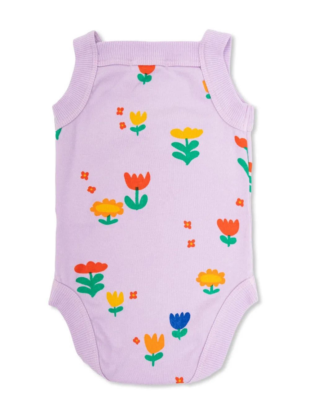 Bobo Choses floral-print body - Paars