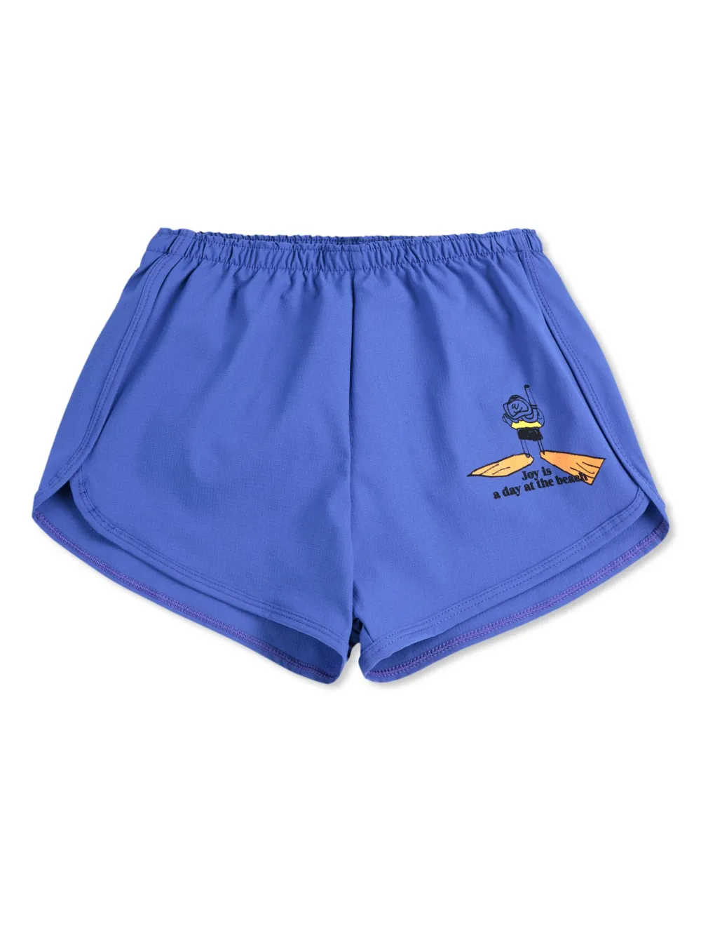 Bobo Choses Shorts met logoprint Blauw