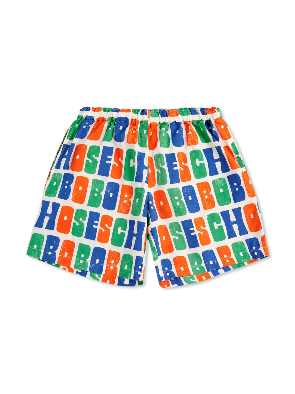 Bobo Choses logo-print swim shorts - Groen