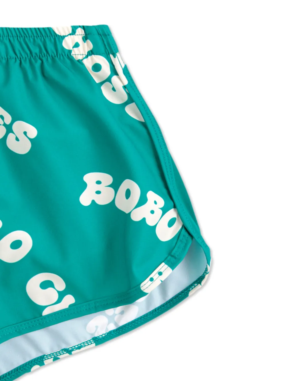 Bobo Choses Logo-print Swim Shorts In Green