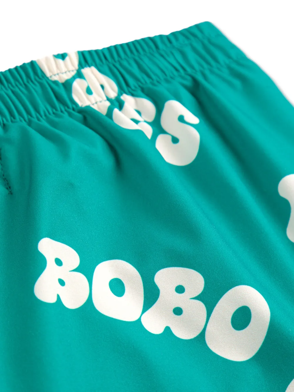 Bobo Choses Logo-print Swim Shorts In Green