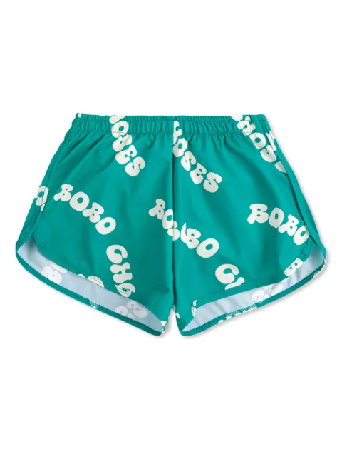 Bobo Choses shorts de playa con logo estampado