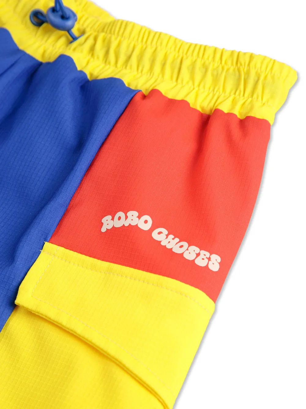 Bobo Choses Zwembroek met colourblocking Blauw