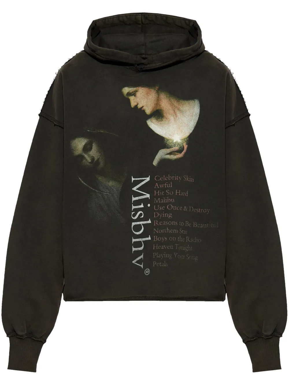 MISBHV Hoodie met logoprint Zwart