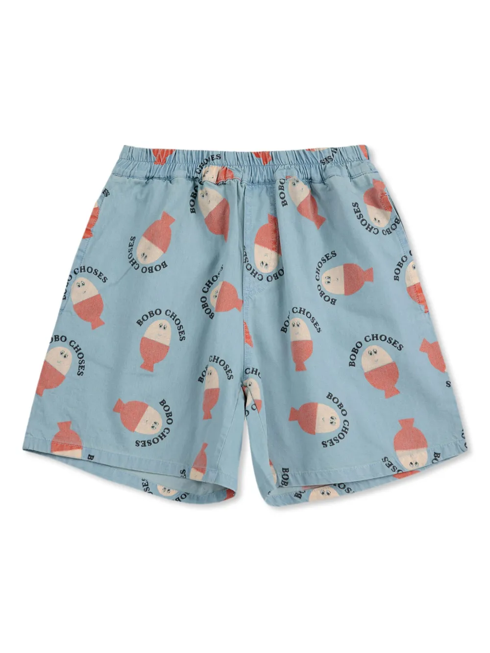 Bobo Choses Morning Egg shorts Blauw