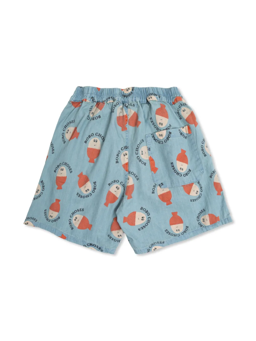 Bobo Choses Morning Egg shorts Blauw