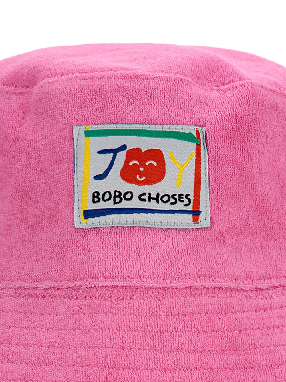 Bobo Choses Zonnehoed met bloemenprint Roze