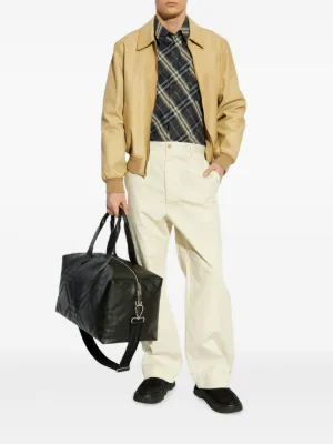 Burberry（バーバリー）メンズ レザージャケット - FARFETCH