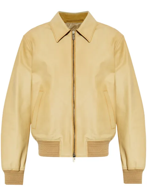 Burberry leather jacket