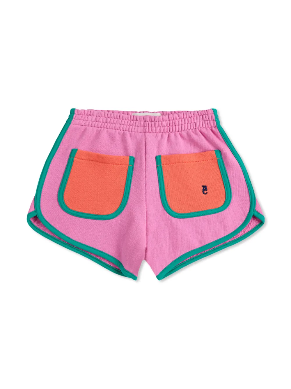 Bobo Choses Shorts met geborduurd logo Roze