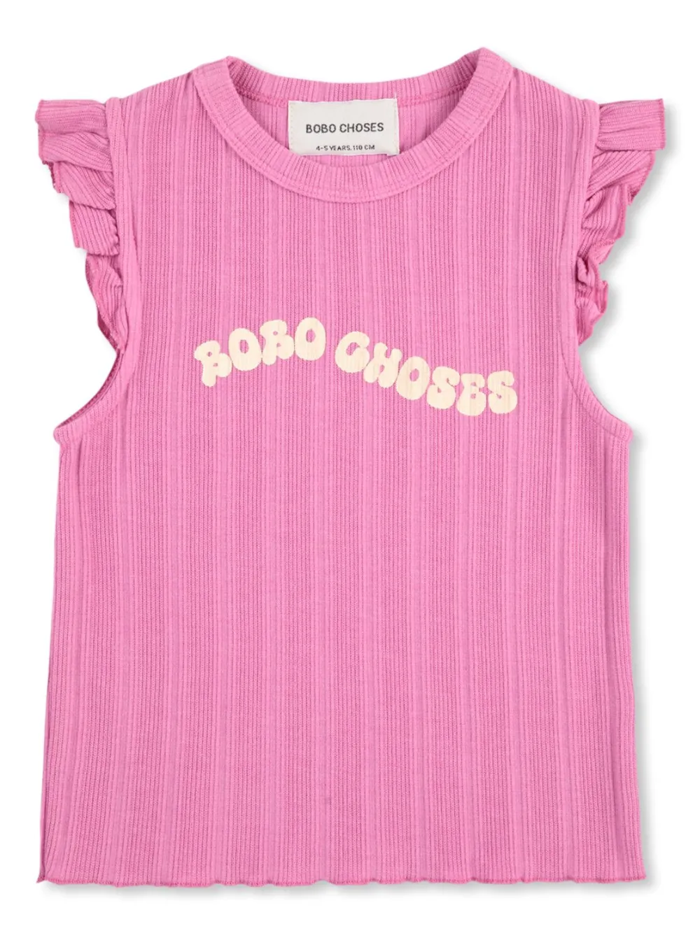 Bobo Choses Top met logoprint Roze