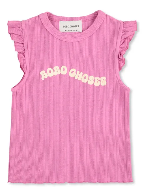 Bobo Choses logo-print top 