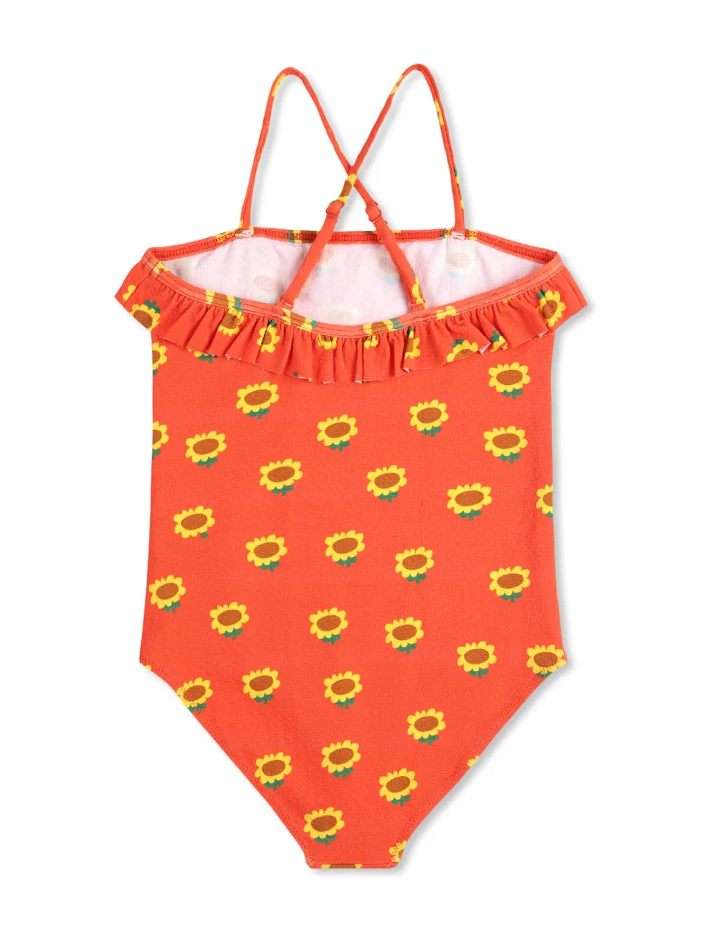 Bobo Choses Sunflower swimsuit - Oranje