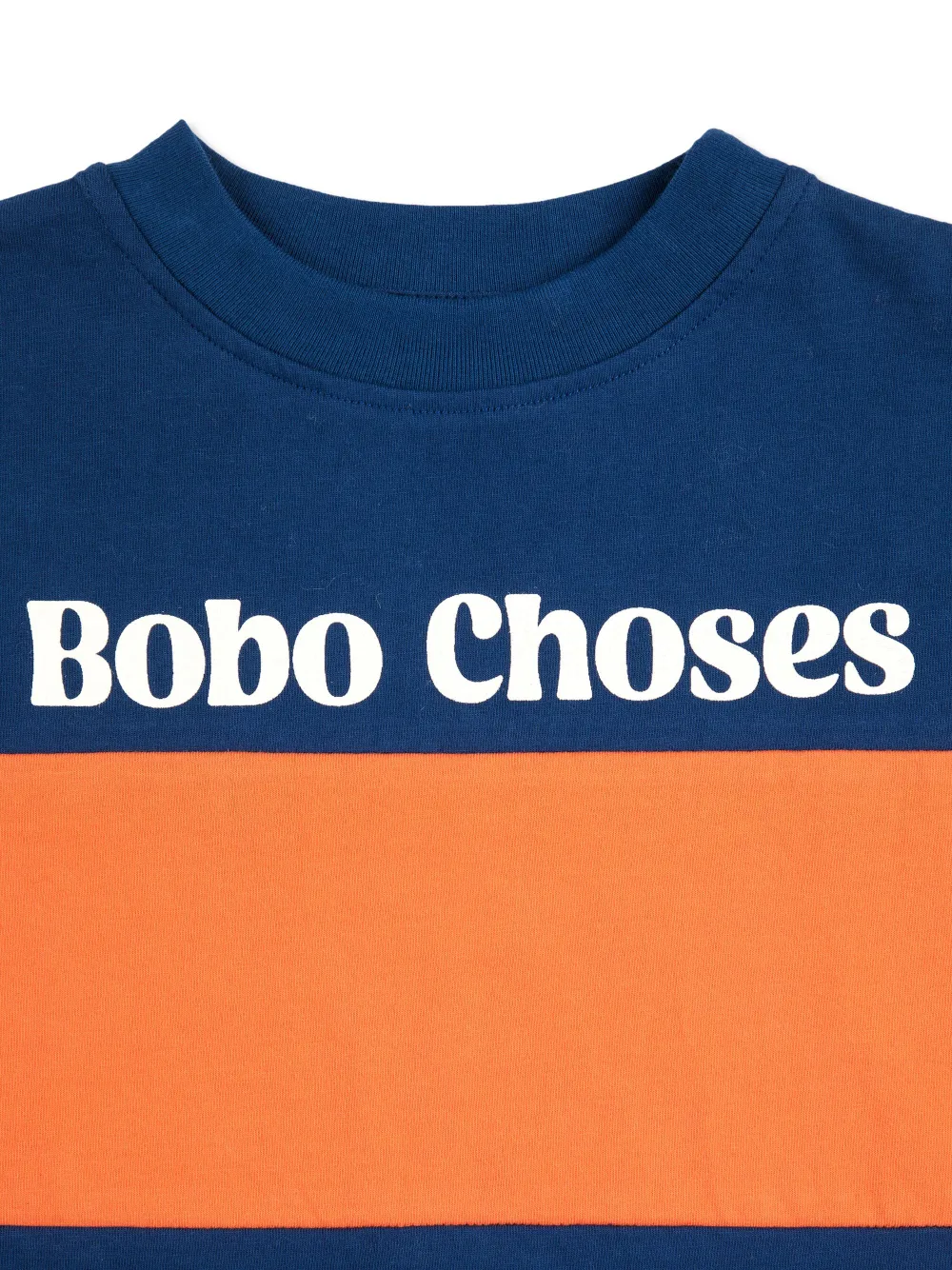 Bobo Choses T-shirt met logoprint Blauw