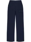 MISBHV stripe-detail track pants - Blue