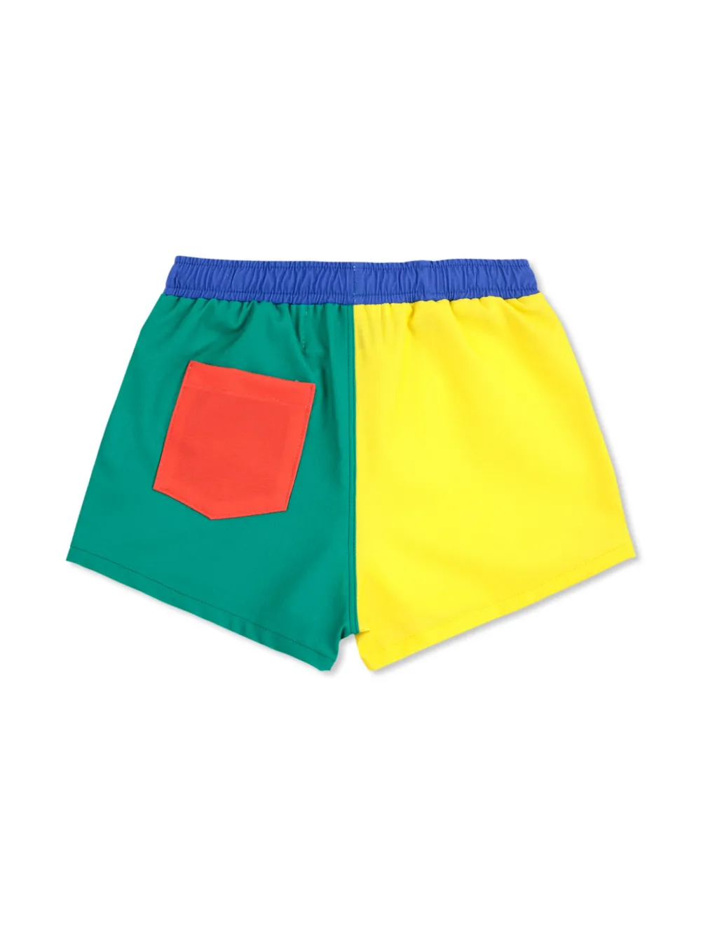 Bobo Choses Zwembroek met colourblocking - Geel