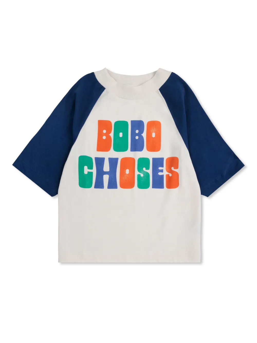 Bobo Choses T-shirt met logoprint Wit