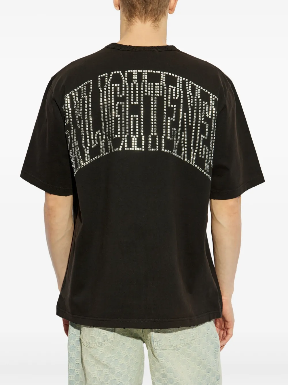 Misbhv Cotton T-shirt In Black