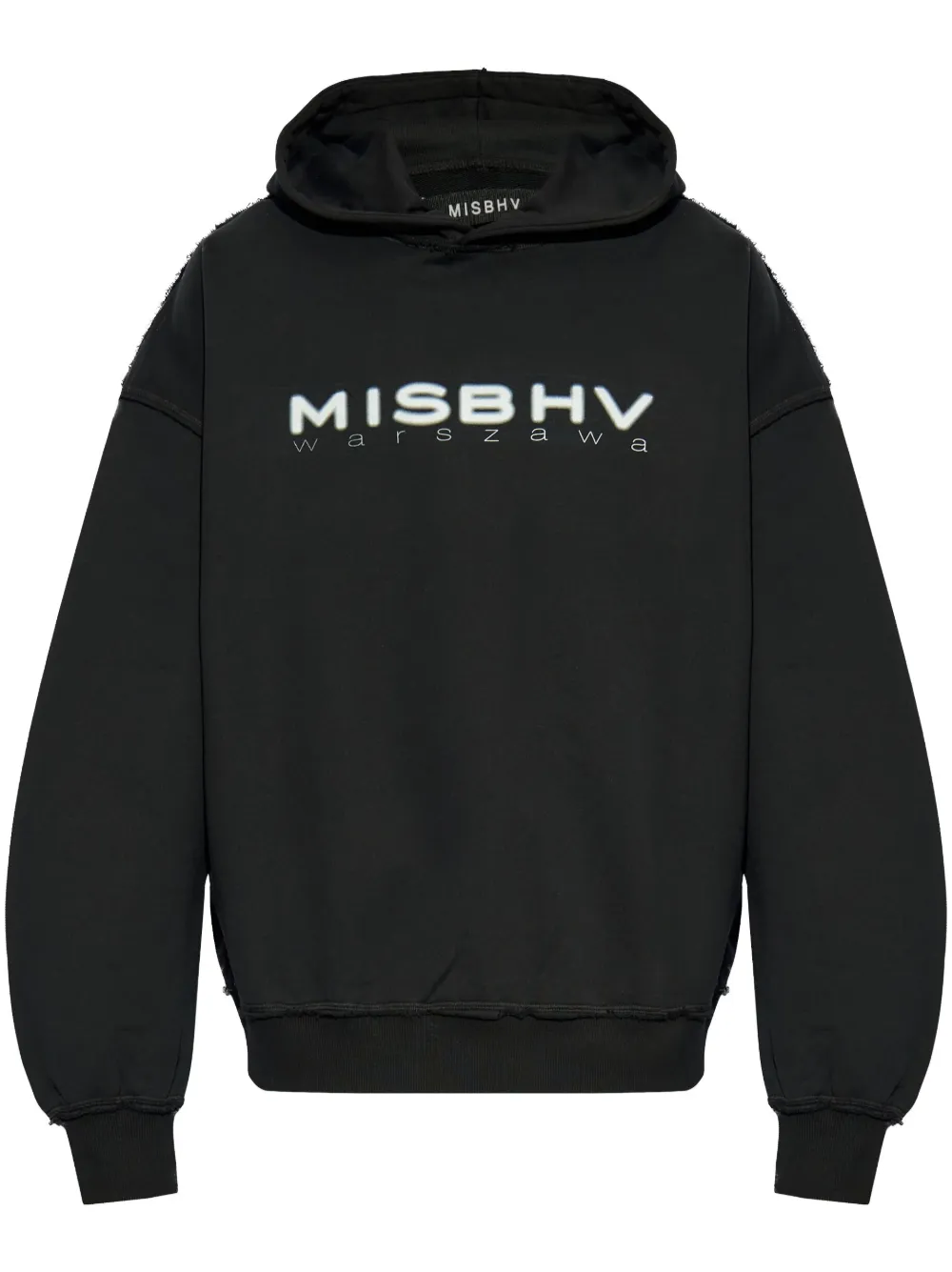 MISBHV Hoodie met logoprint Zwart