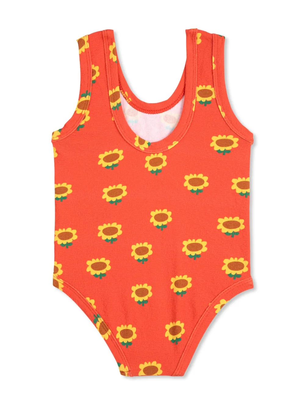 Bobo Choses floral pattern swimsuit - Oranje