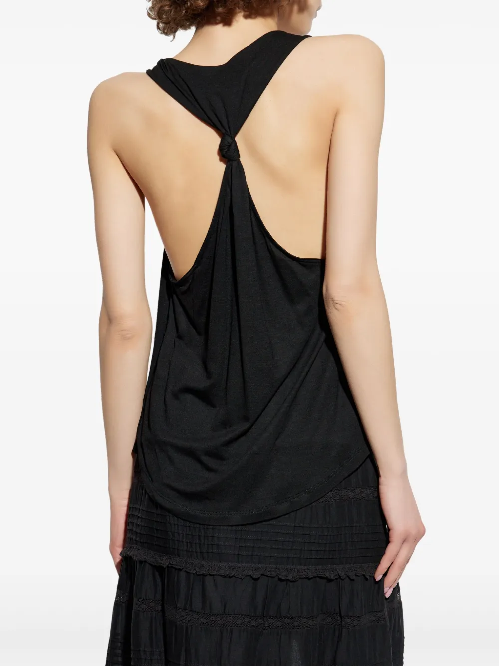 ISABEL MARANT KNOT-DETAIL TOP