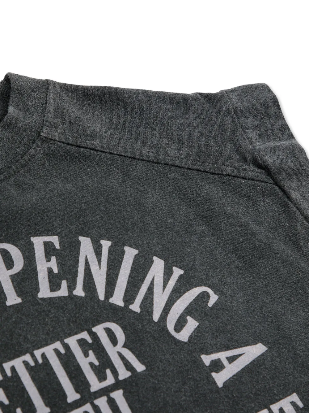 Bobo Choses T-shirt met tekst Zwart