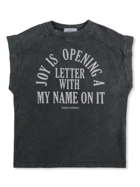 Bobo Choses slogan-print T-shirt