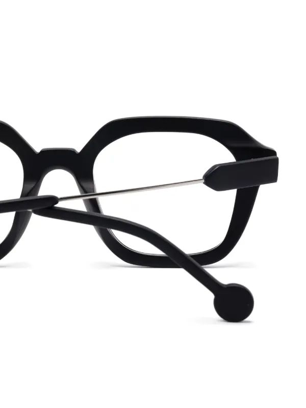 L.A. EYEWORKS Atlas 眼鏡フレーム | ブラック | FARFETCH JP