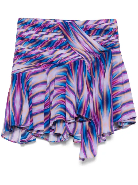 IRO skorts con estampado abstracto
