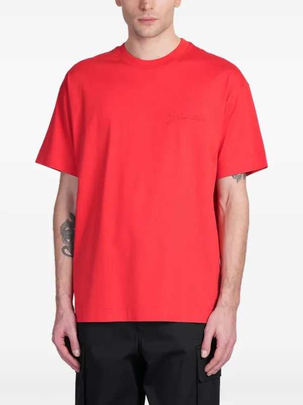 GIVENCHY / Tシャツ/XXS/コットン/RED Givenchy コットン Tシャツ | レッド | FARFETCH JP