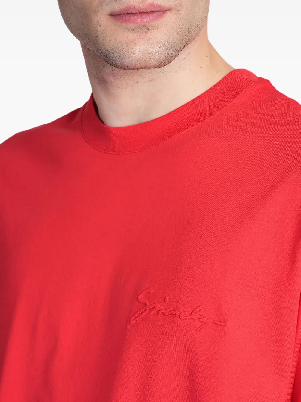 Shop Givenchy Cotton T-shirt In Red